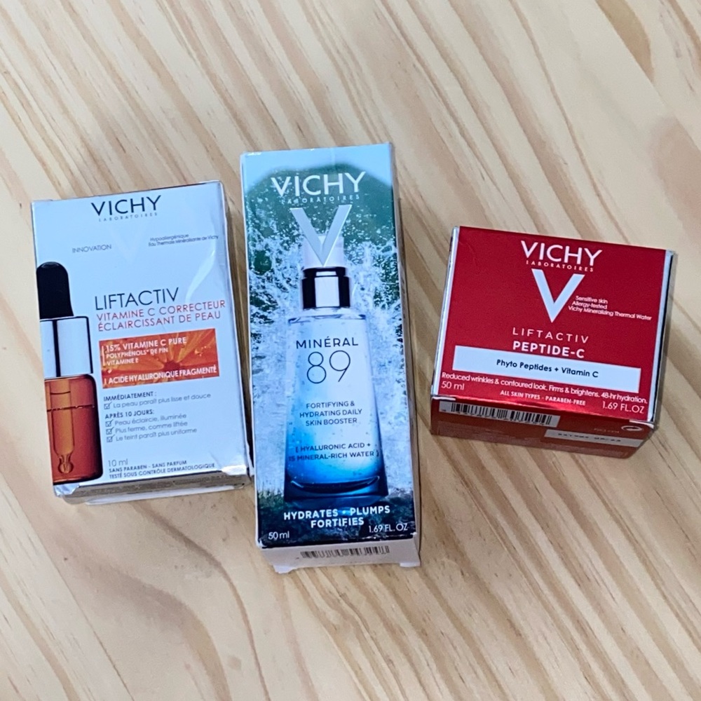 3 NEW VICHY PRODUCTS